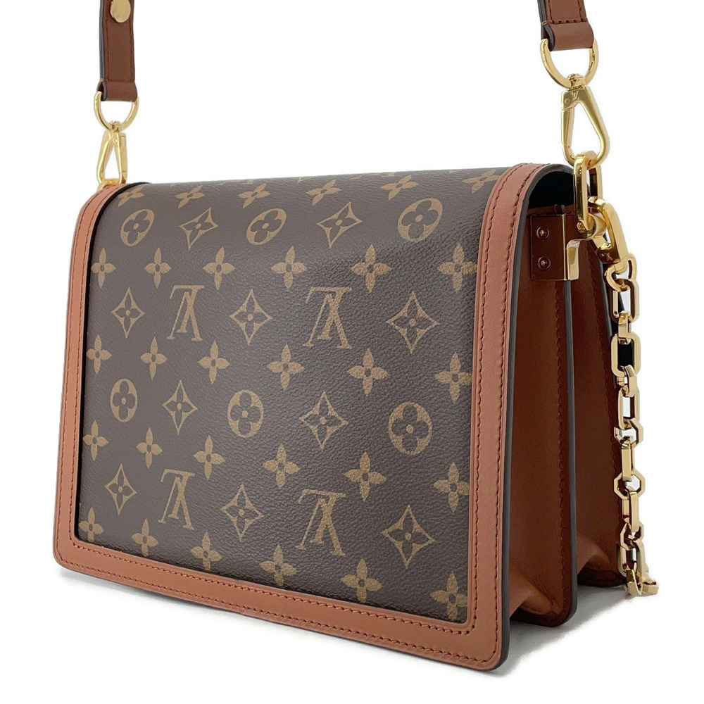 Louis Vuitton Dauphine Reverse Bag Monogram Shoulder